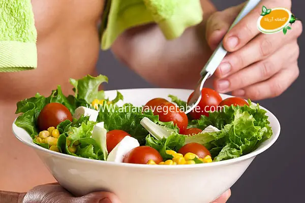 مزایای سبزیجات برای بدنسازی