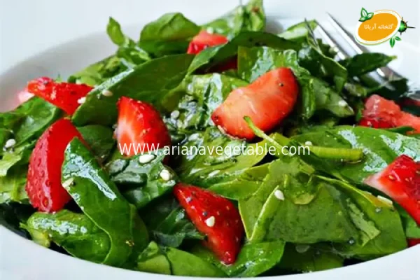 درست کردن غذا با بیبی اسفناج