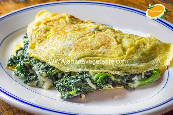 املت با بیبی اسفناج