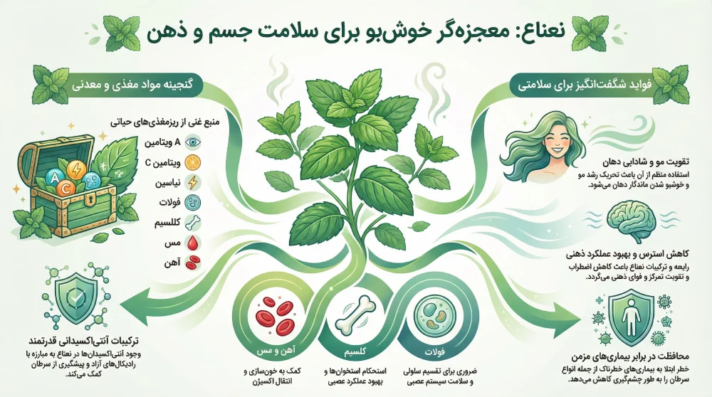 بررسی خواص نعناع
